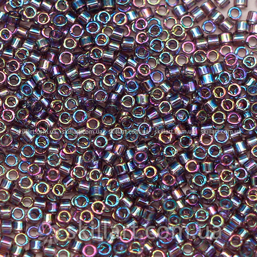 Бисер DB-1245 Miyuki Delica Beads 11/0 (сиренево,радужный)
